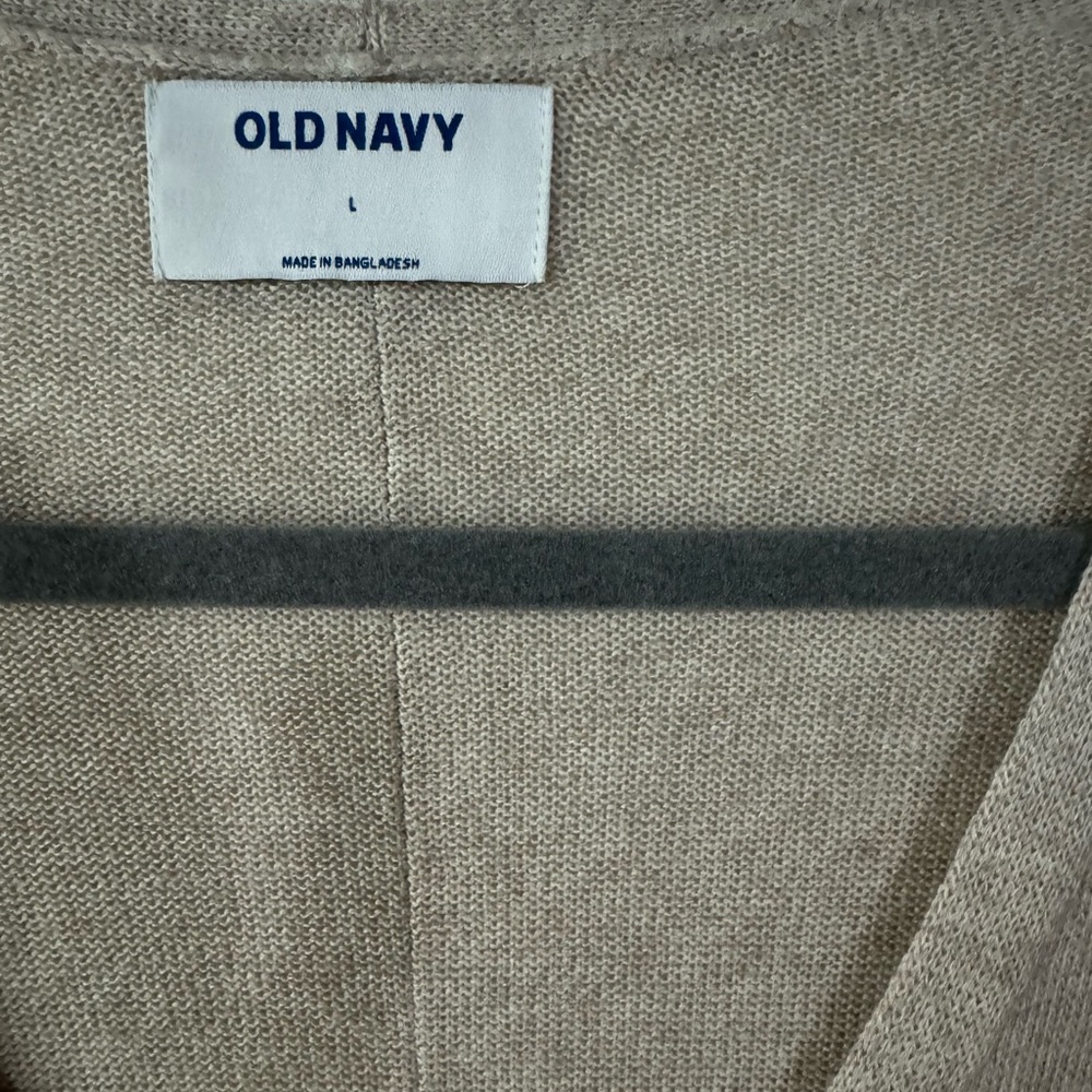Old Navy V-Neck Sweater in Light Beige - Picture 3 of 3